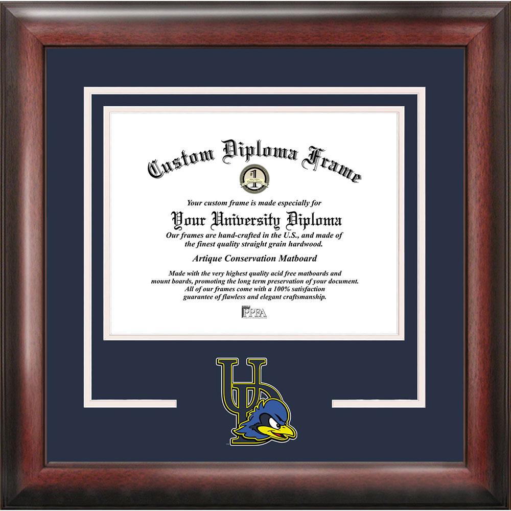 University Of Delaware "spirit" Diploma Frame