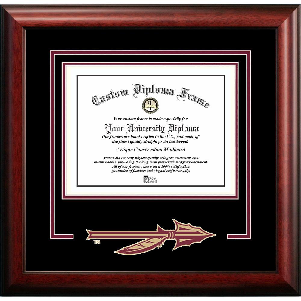 Florida State University "spirit" Diploma Frame