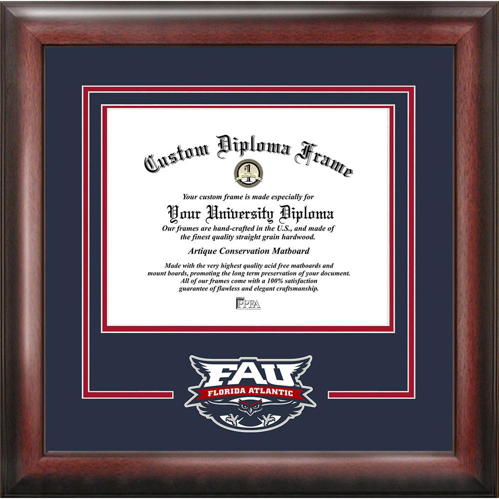 Florida Atlantic University "spirit" Diploma Frame