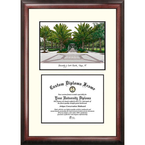 University Of South Florida "scholar" Diploma Frame