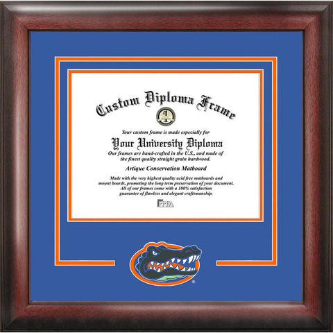 University Of Florida "spirit" Diploma Frame