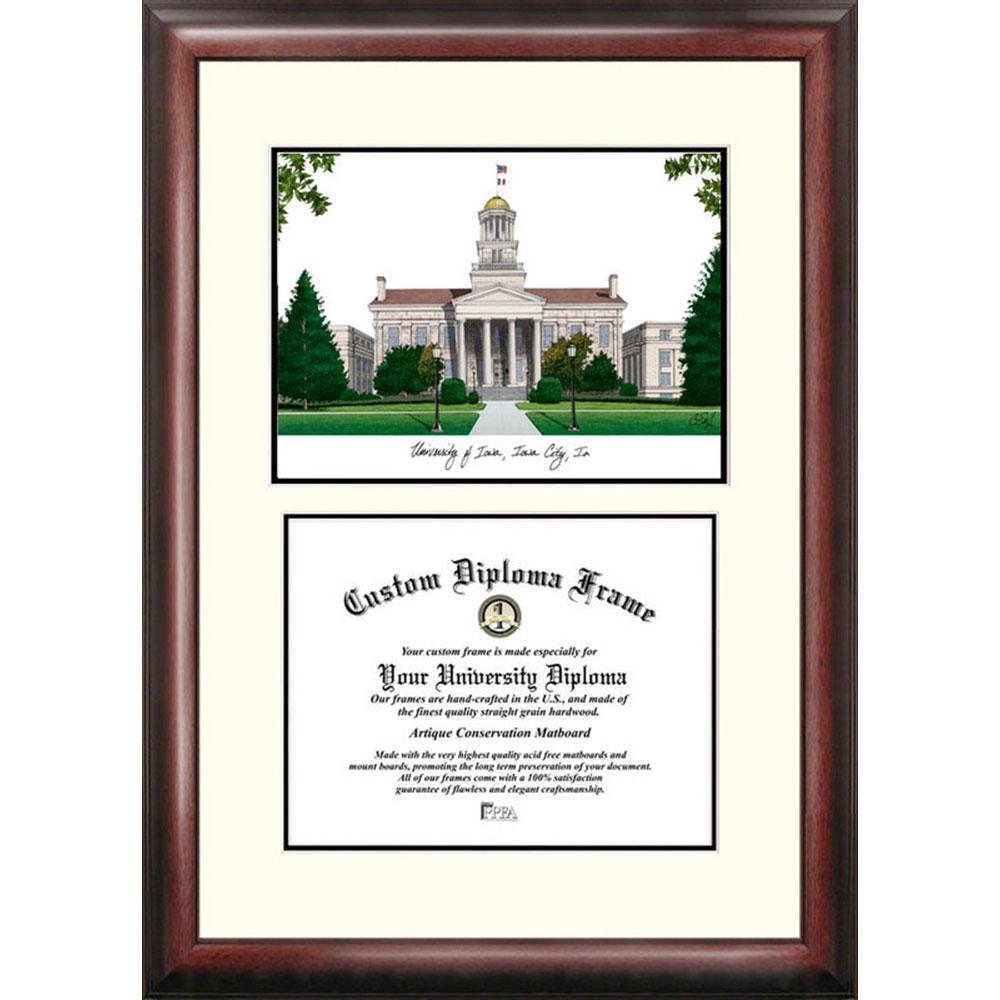 University Of Iowa "scholar" Diploma Frame