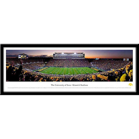 University Of Iowa Kinnick Stadium Framed Panoramic Print