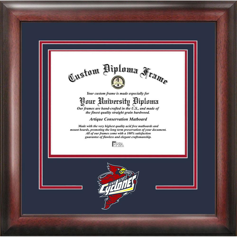 Iowa State University Spirit Diploma Frame