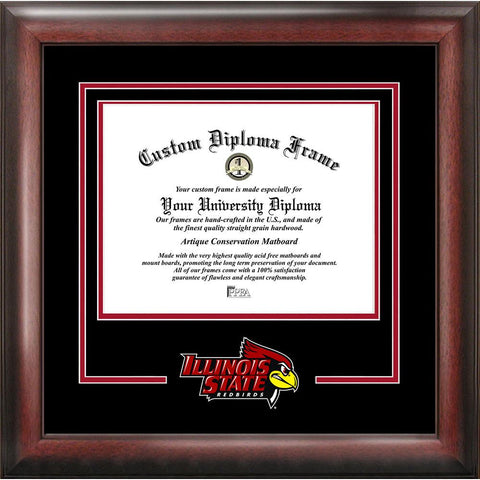 Illinois State University "spirit" Diploma Frame