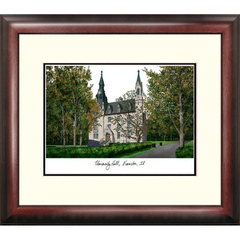 Northwestern University "alumnus" Framed Lithograph