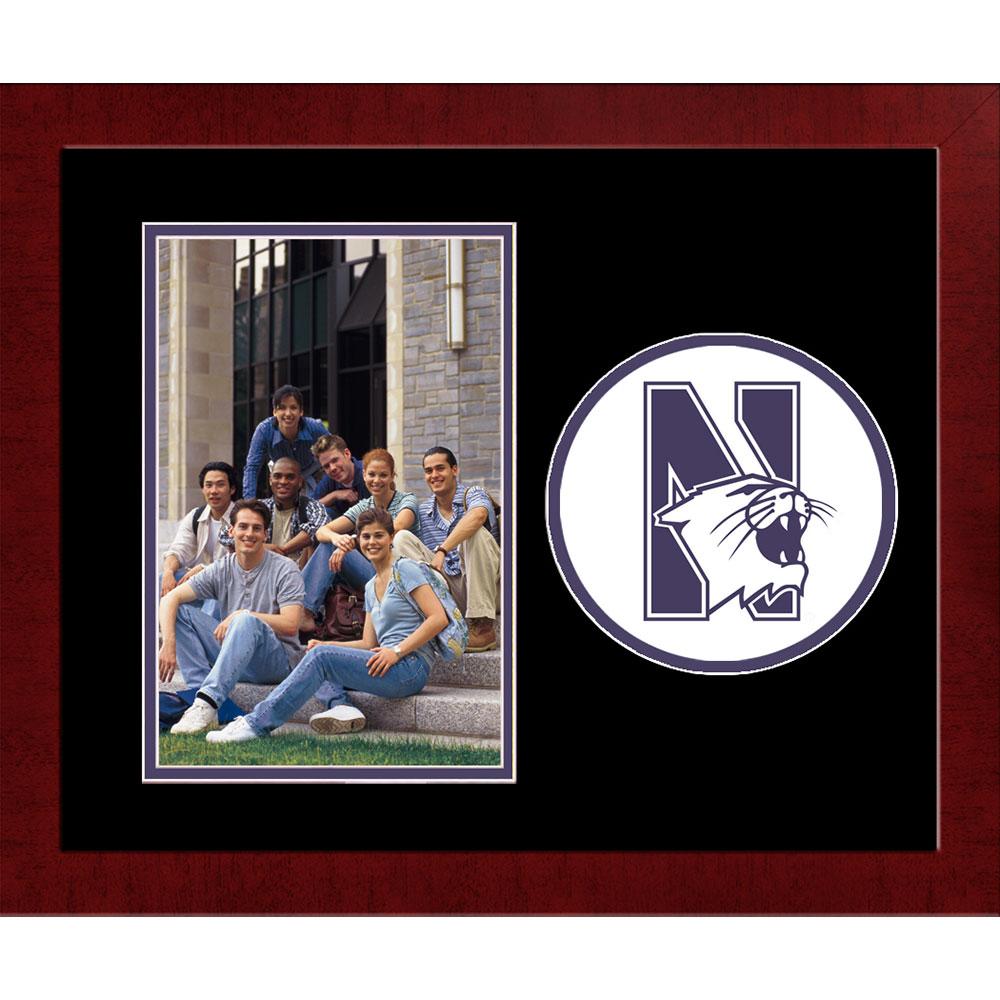 Northwestern University Spirit Photo Frame (vertical)