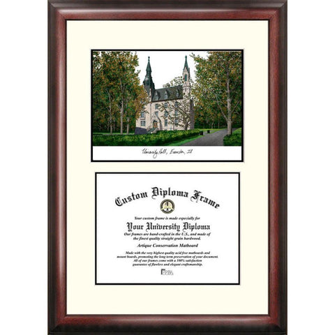 Northwestern University "scholar" Diploma Frame