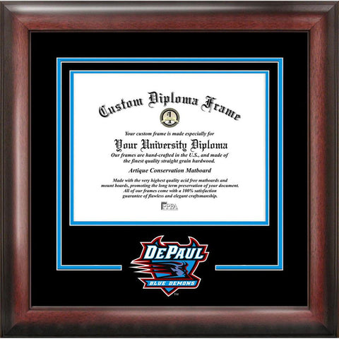 Depaul University Spirit Diploma Frame