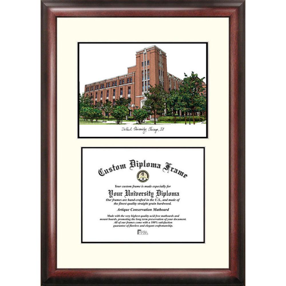 Depaul University "scholar" Diploma Frame