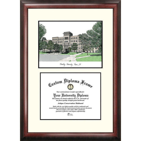 Bradley University "scholar" Diploma Frame