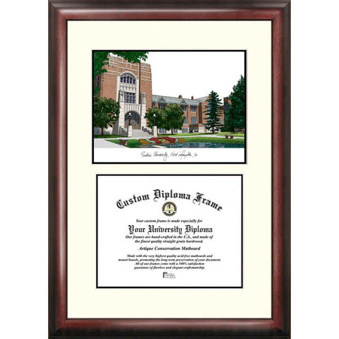 Purdue University "scholar" Diploma Frame