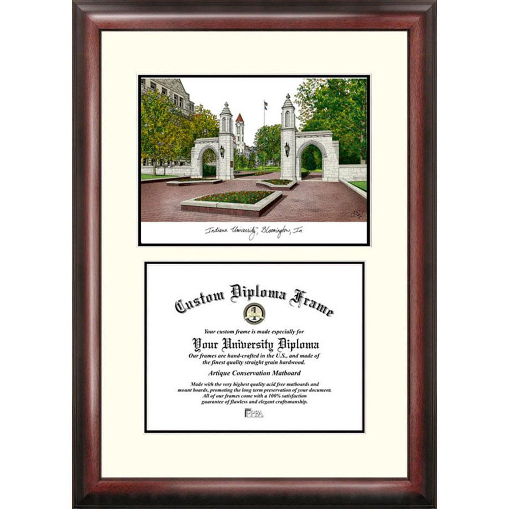 Indiana University, Bloomington "scholar" Diploma Frame