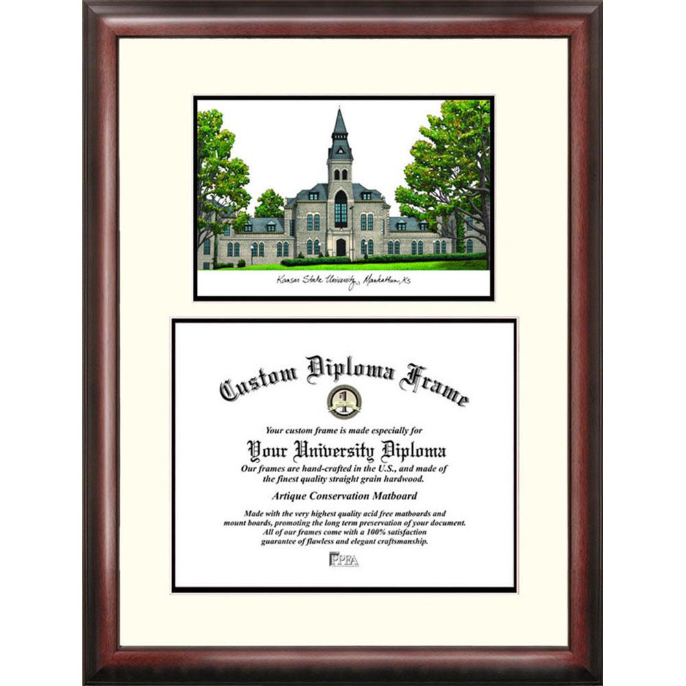 Kansas State University "scholar" Diploma Frame