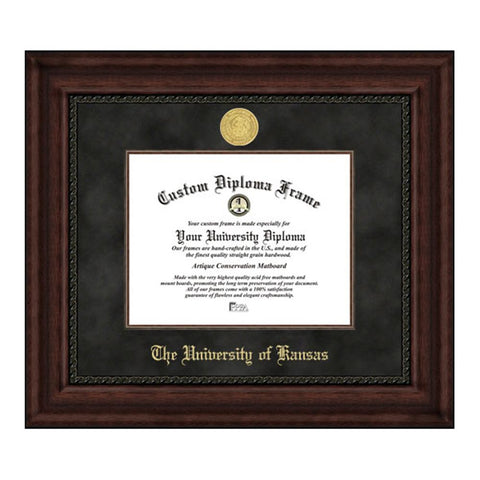 University Of Kansas Executive Diploma Frame