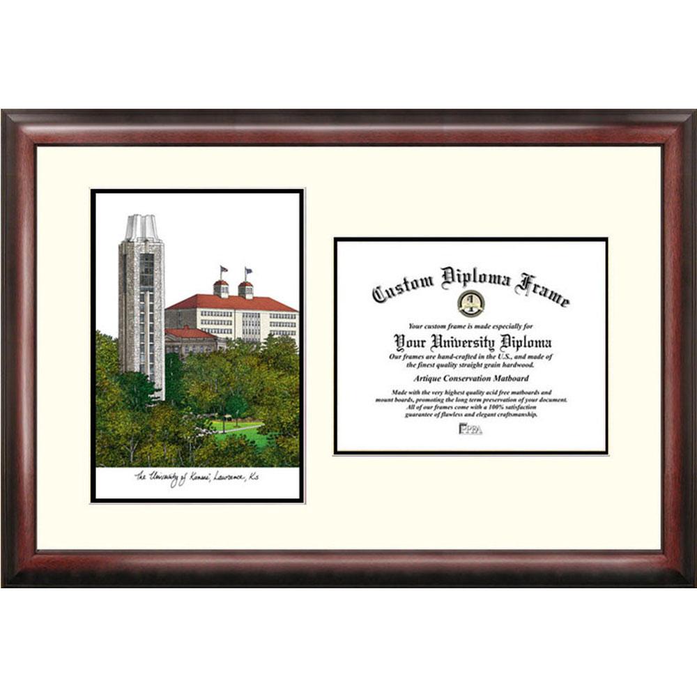 University Of Kansas "scholar" Diploma Frame