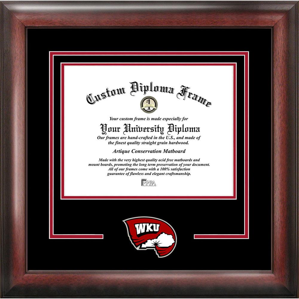 Western Kentucky University "spirit" Diploma Frame