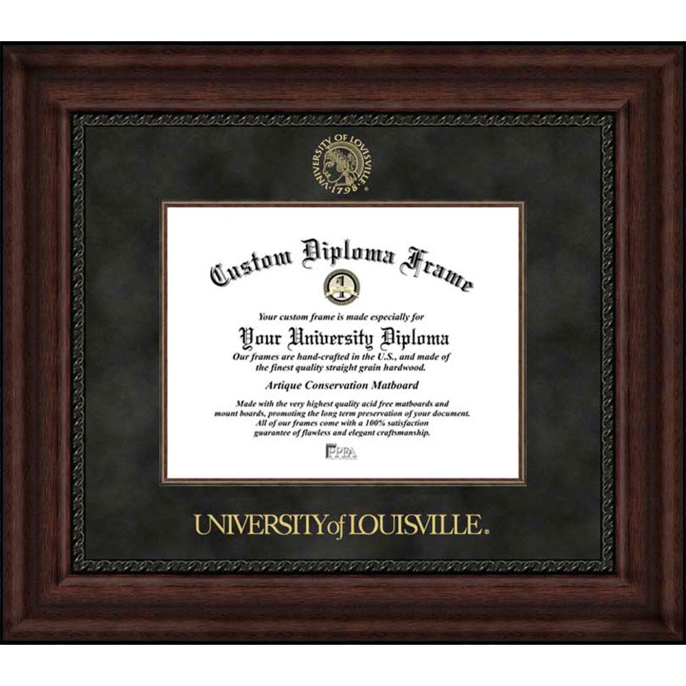 University Of Louisville  Executive Diploma Frame