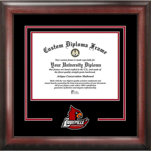 University Of Louisville "spirit" Diploma Frame