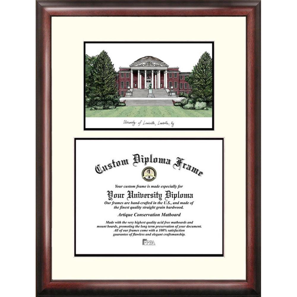 University Of Louisville "scholar" Diploma Frame