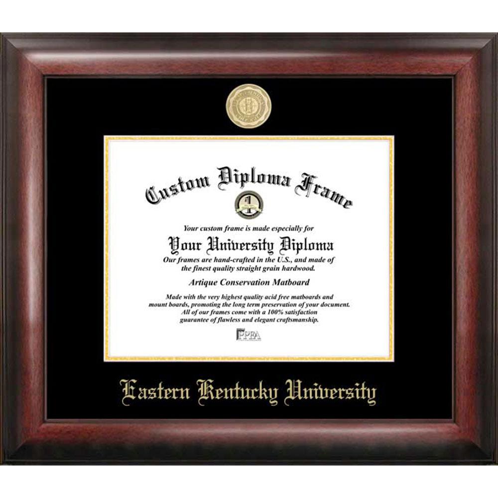 Eastern Kentucky University Gold Embossed Diploma Frame