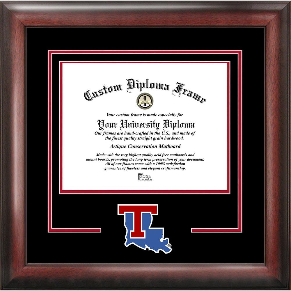 Louisiana Tech University "spirit" Diploma Frame