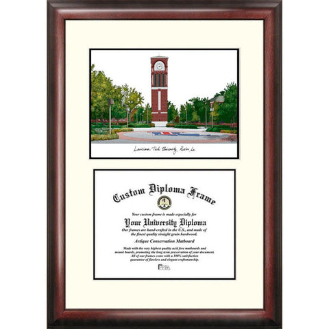 Louisiana Tech University "scholar" Diploma Frame