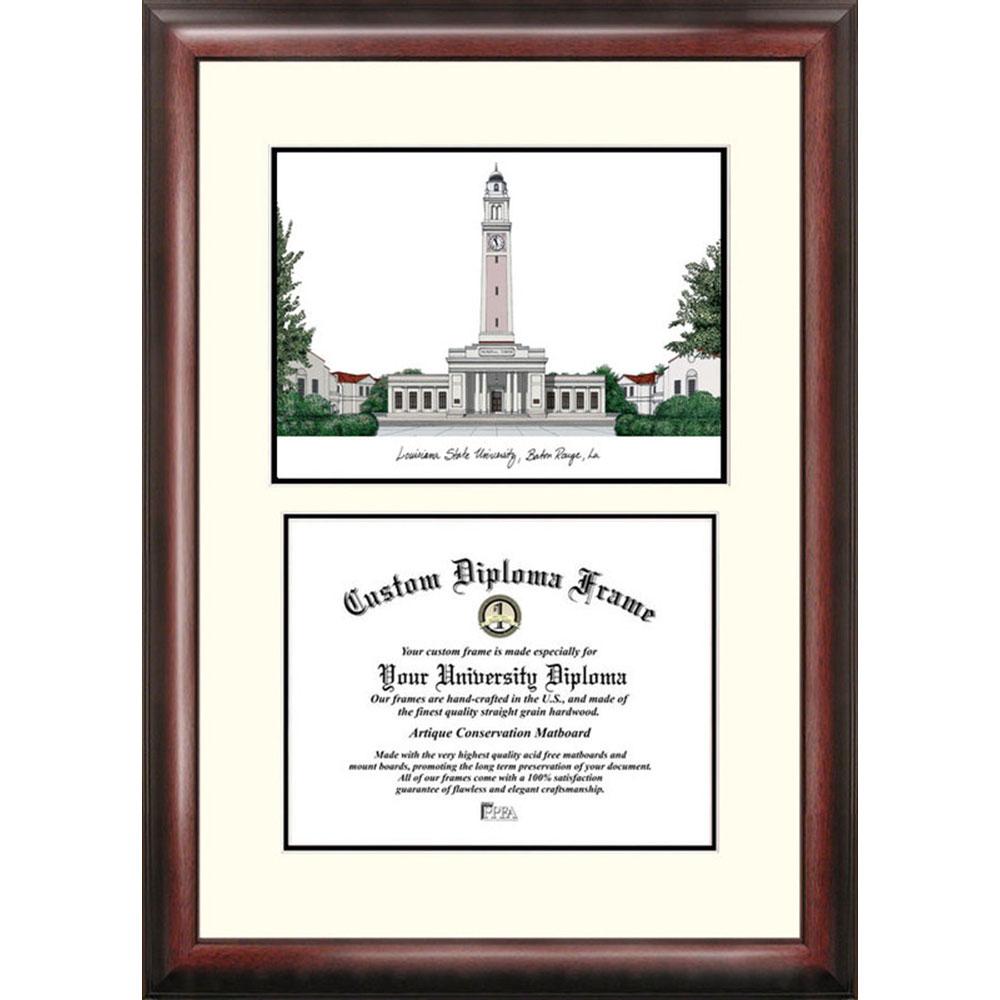 Louisiana State University "scholar" Diploma Frame