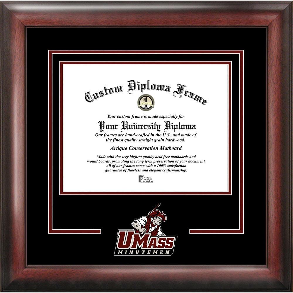 University Of Massachusetts "spirit" Diploma Frame