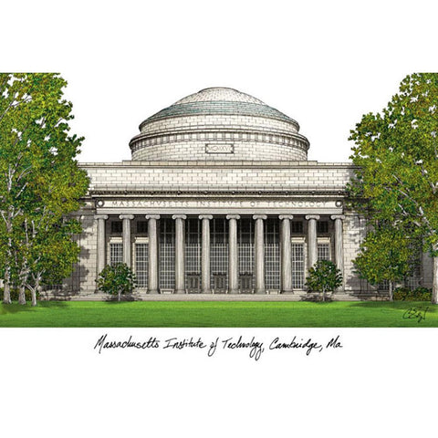 Mit Campus Images Lithograph Print