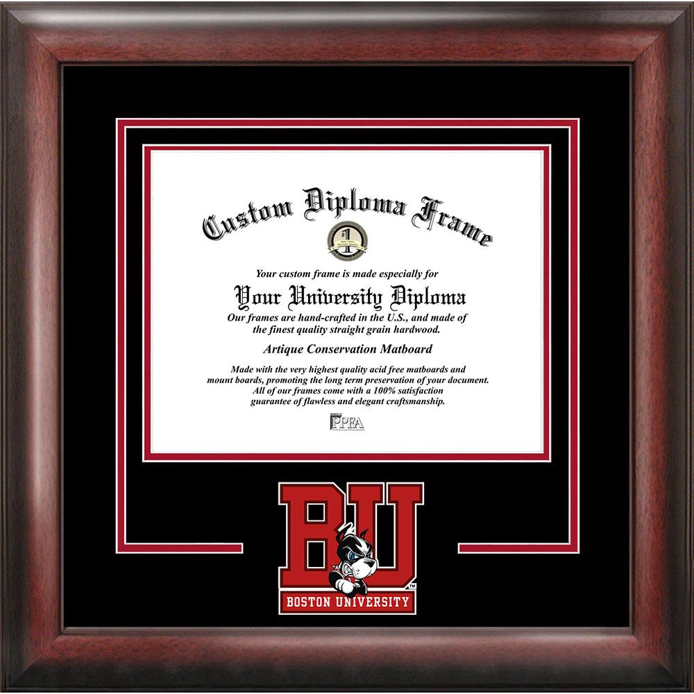 Boston University "spirit" Diploma Frame