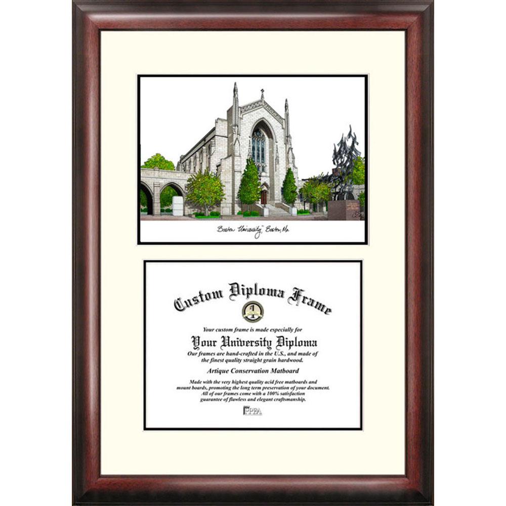 Boston University "scholar" Diploma Frame