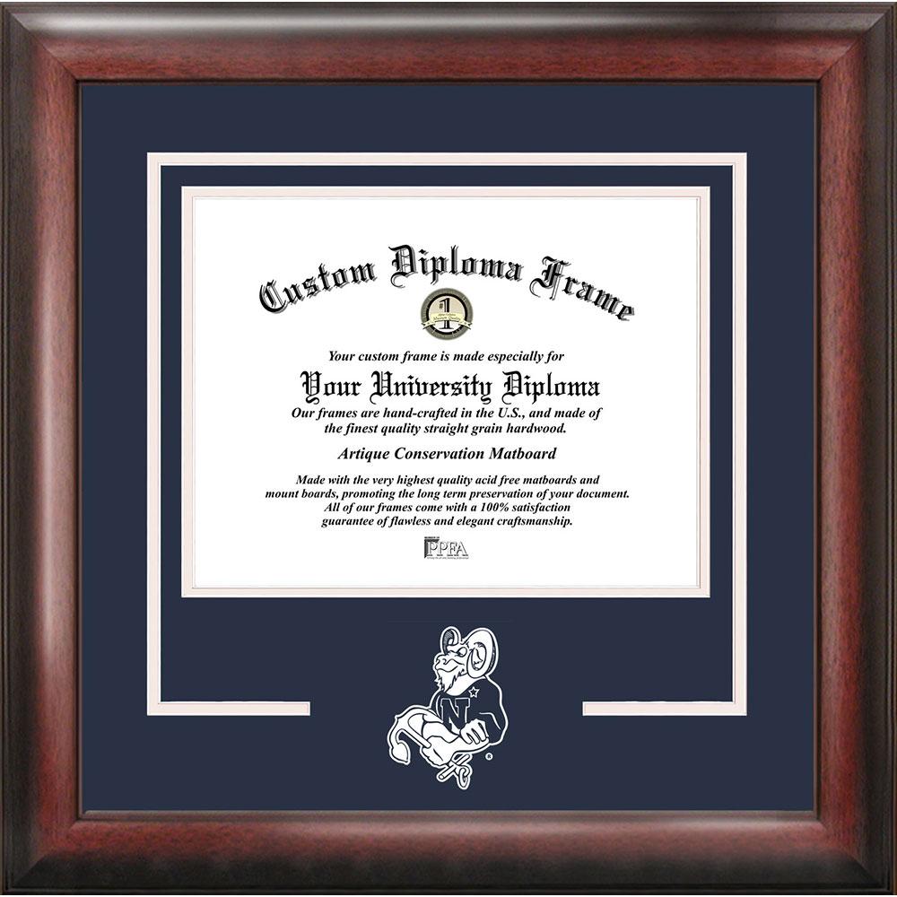 U.s. Naval Academy "spirit" Diploma Frame