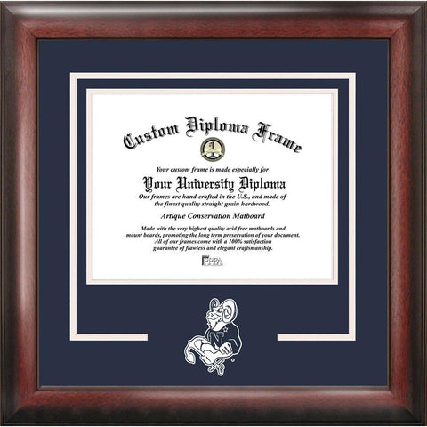 U.s. Naval Academy "spirit" Diploma Frame