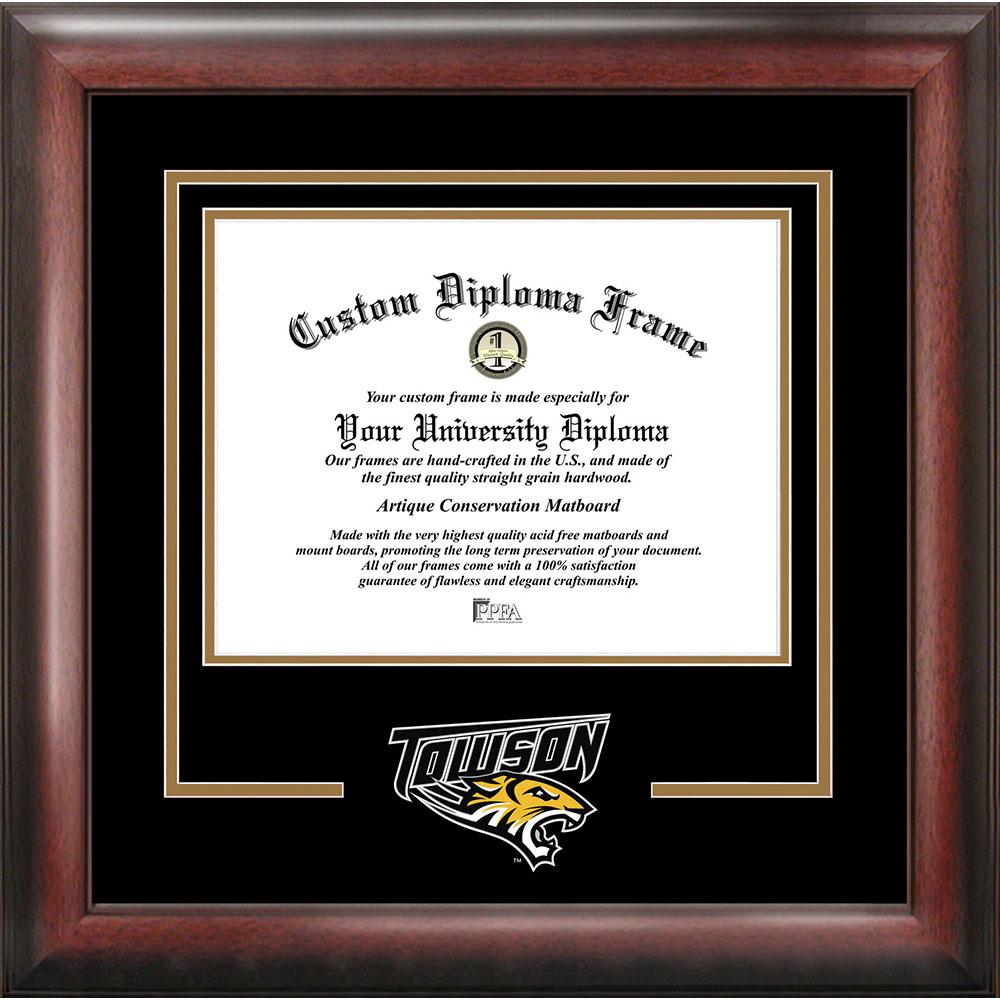 Towson University "spirit" Diploma Frame