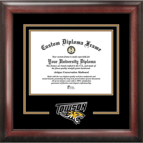 Towson University "spirit" Diploma Frame