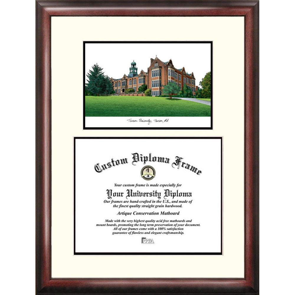 Towson University "scholar" Diploma Frame