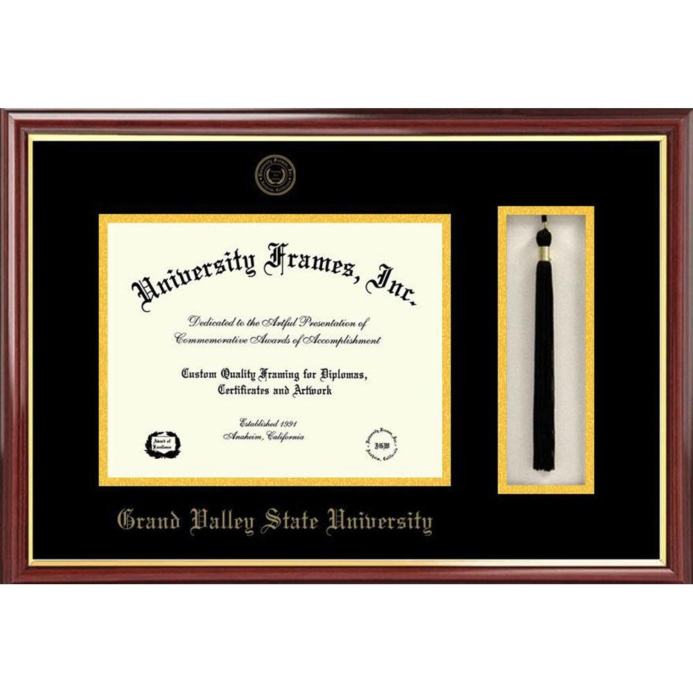 Grand Valley State University Tassel Box And Diploma Frame