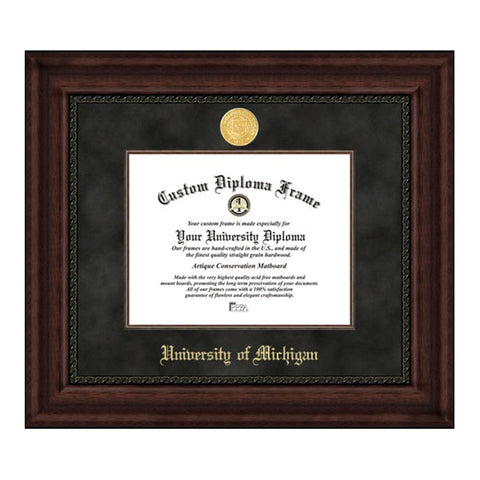 University Of Michigan Executive Diploma Frame