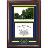 University Of Michigan "spirit" Graduate Frame With Campus Image