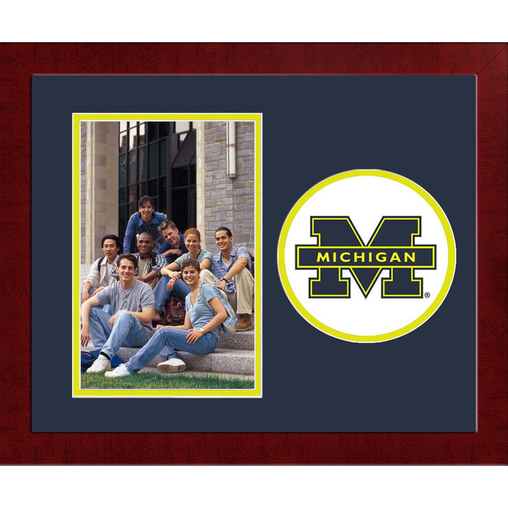 University Of Michigan Spirit Photo Frame (vertical)