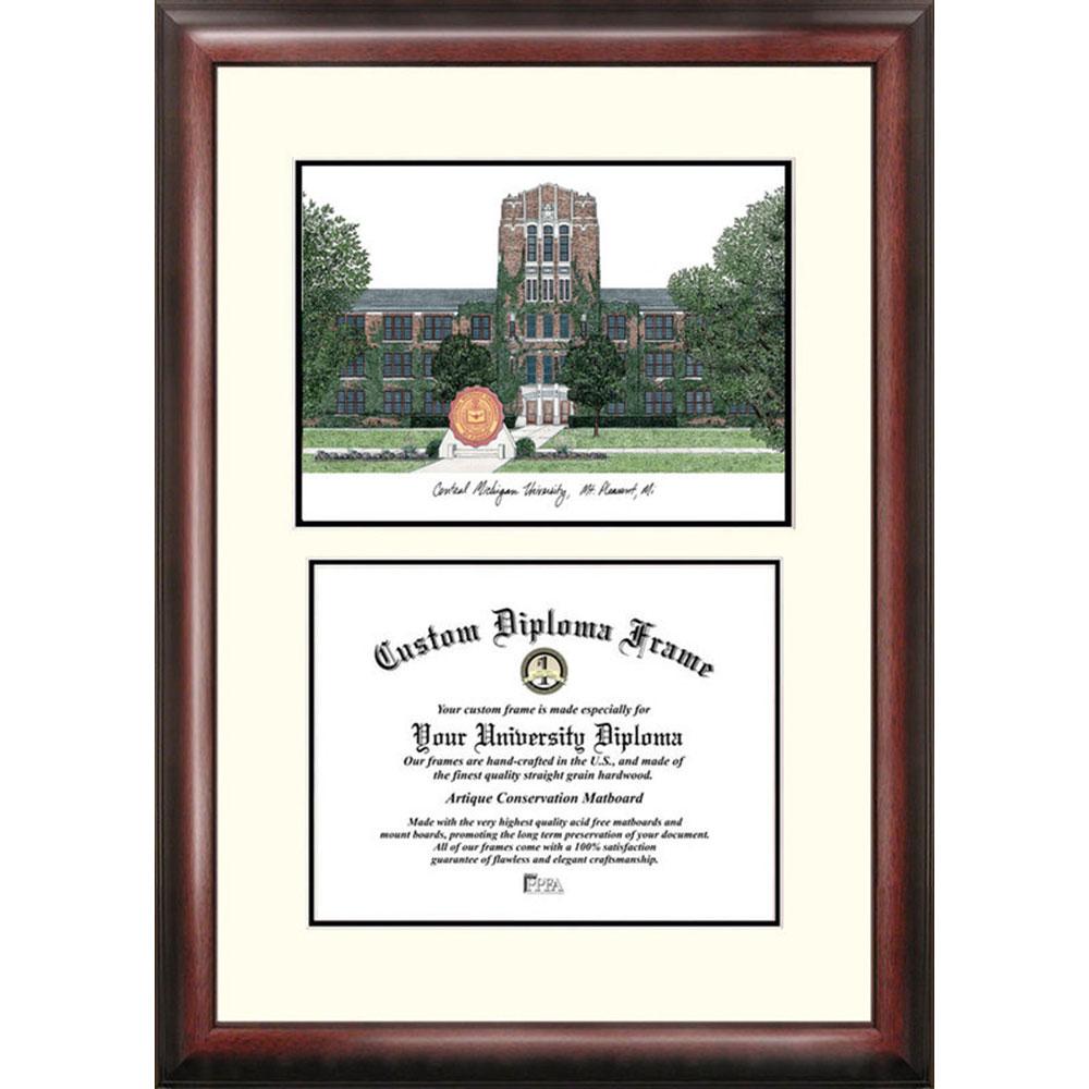 Central Michigan University "scholar" Diploma Frame