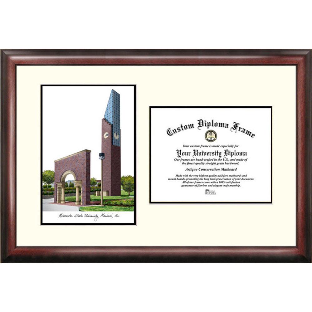 Minnesota State University Mankato "scholar" Diploma Frame