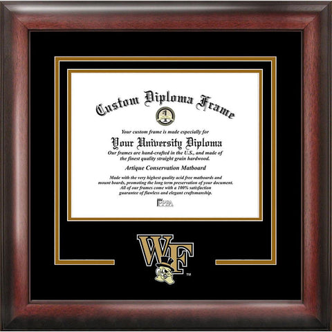 Wake Forest University "spirit" Diploma Frame