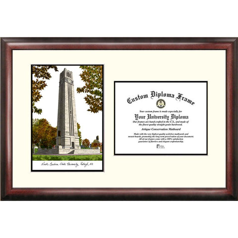 North Carolina State University "scholar" Diploma Frame