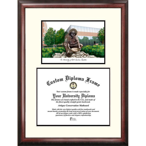 University Of North Carolina, Charlotte "scholar" Diploma Frame