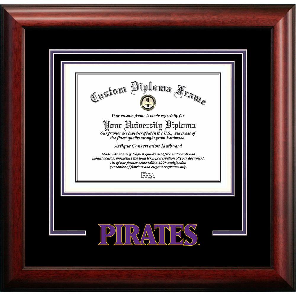 East Carolina University "spirit" Diploma Frame