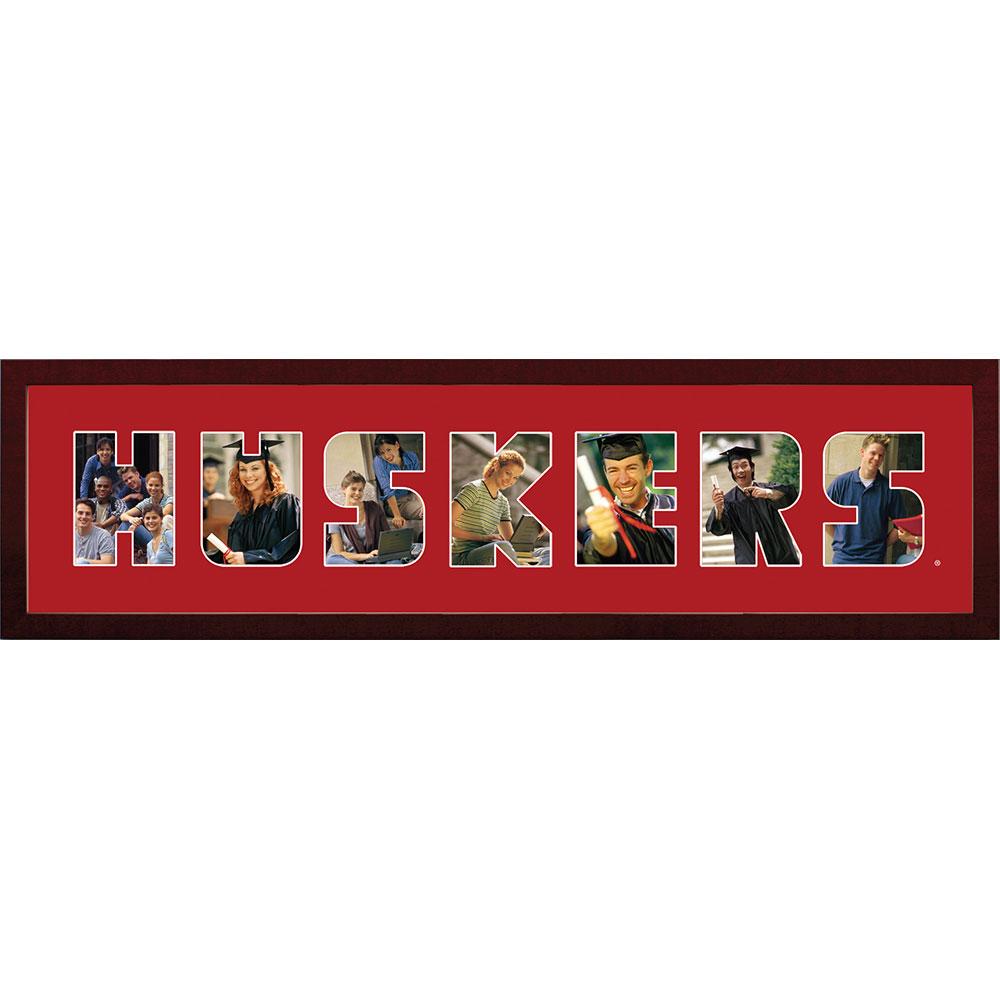 Nebraska Cornhuskers Spirit Collage Frame