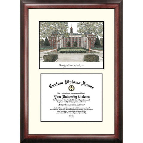 University Of Nebraska "scholar" Diploma Frame