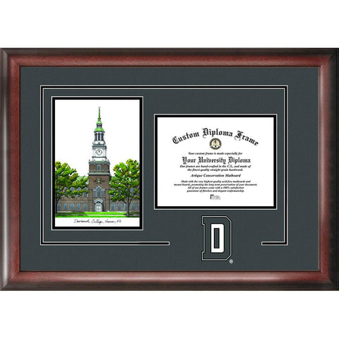 Dartmouth College "spirit" Graduate Frame With Campus Image